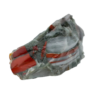 Natural Bloodstone Crystal Specimen to support Confidence, Energy & Grounding — beginner-friendly green natural Eswatini-sourced