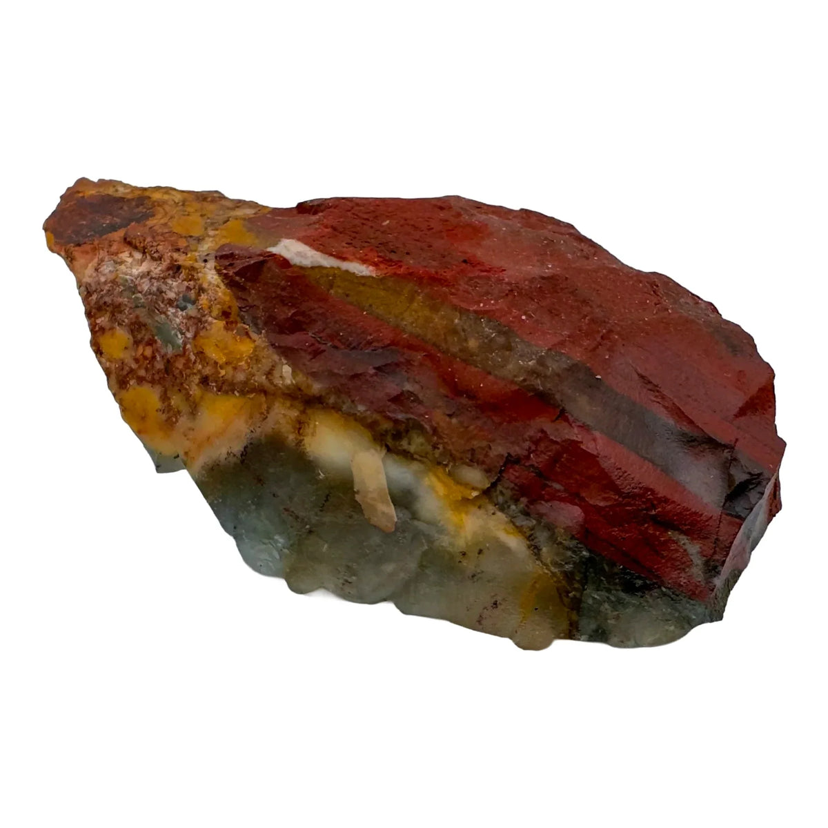Close detail of Bloodstone specimen, showing subtle veining.