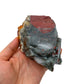Styled with natural light Bloodstone specimen, showing the full body of the piece.