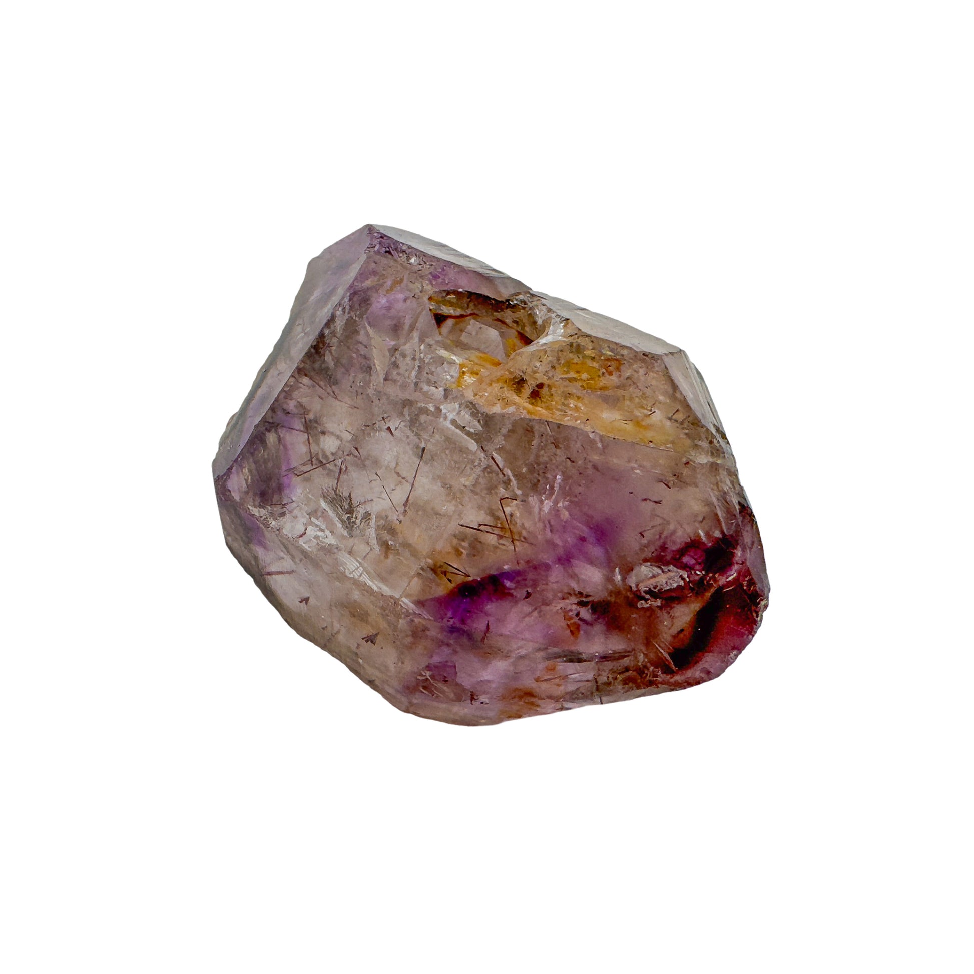 Smoky amethyst crystal points at 1 to 2 inches from Masvingo, Zimbabwe