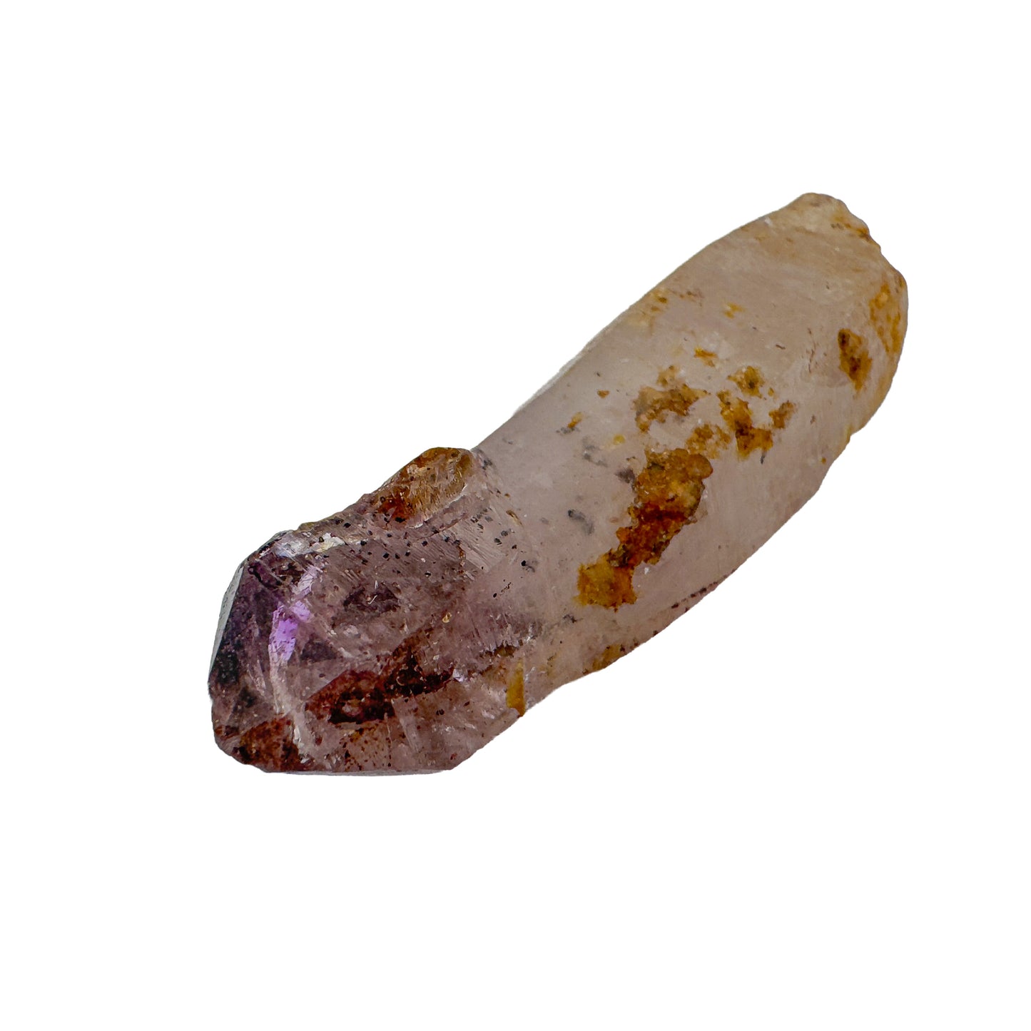 A Grade smoky amethyst raw points from Masvingo, Zimbabwe