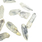 Lemurian Quartz points arranged to show typical piece count per pound