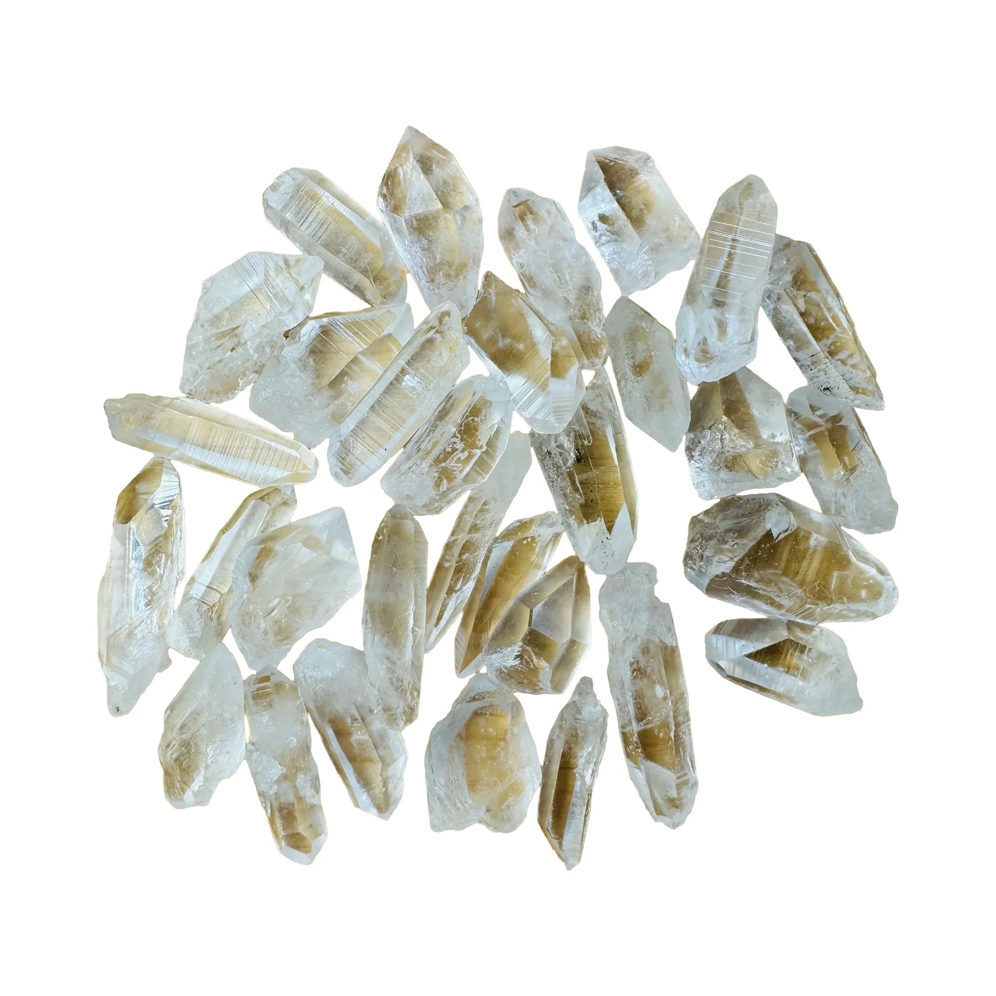 Lemurian Quartz Crystals to support Cleansing, Intuition & Manifestation — clear natural, hand-selected AA Brazil-sourced