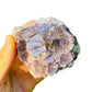Reverse angle of Lepidolite specimen, from Minas Gerais, Brazil, showing natural texture.