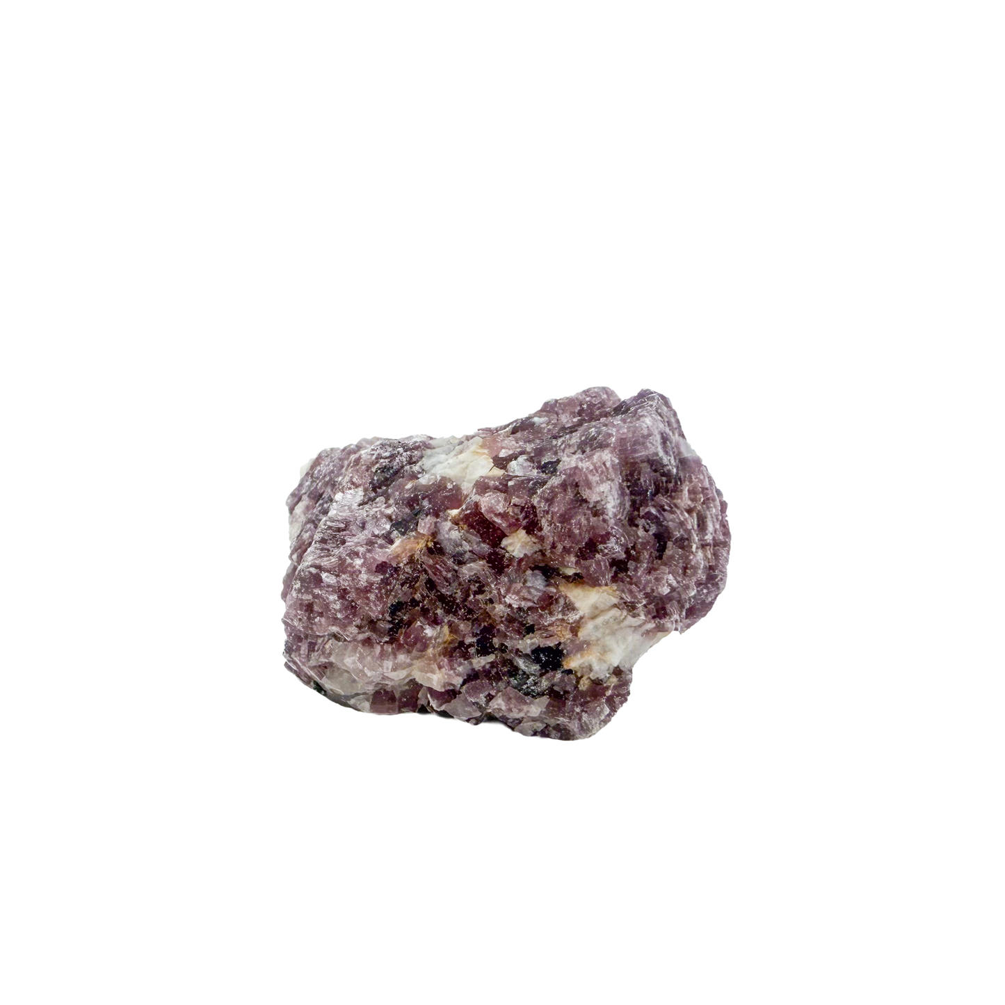 Lepidolite crystal specimen from Brazil, alternate view