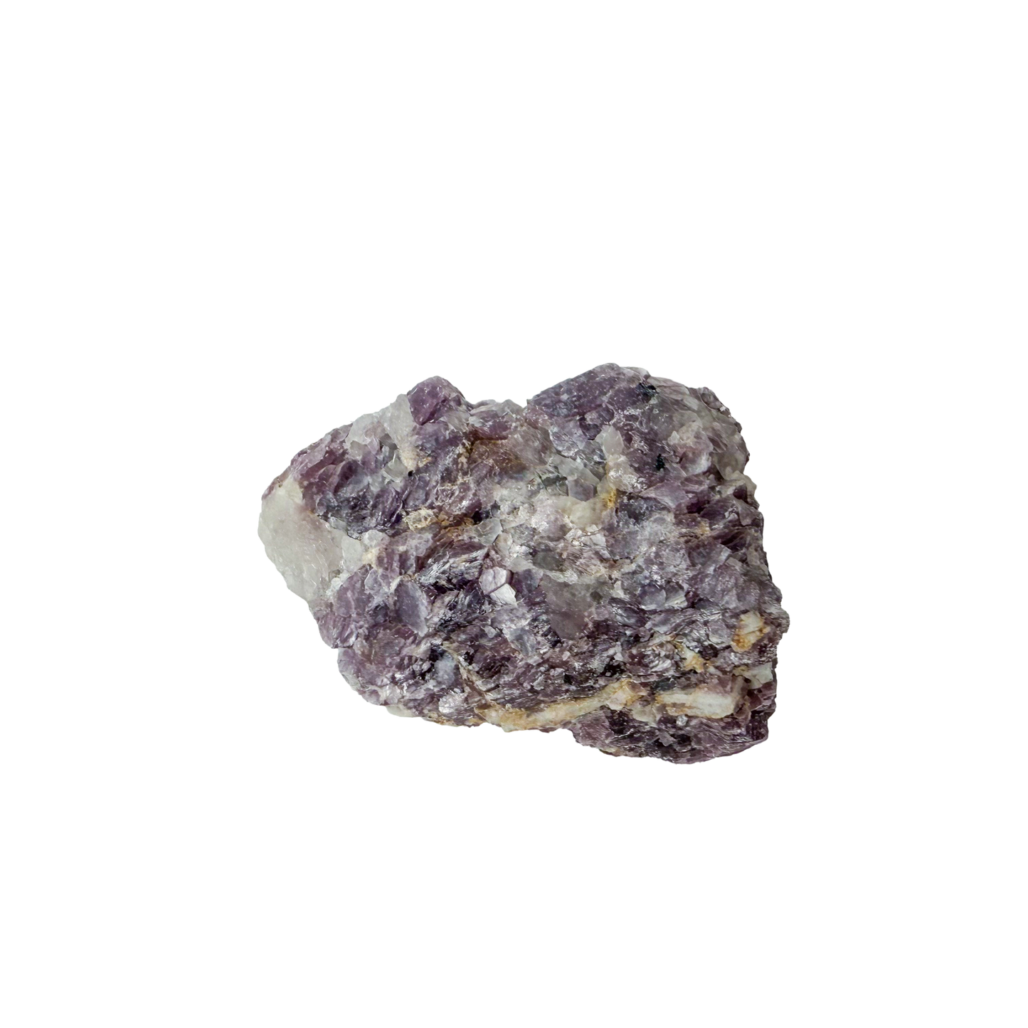 Lepidolite crystal specimen from Brazil, alternate view