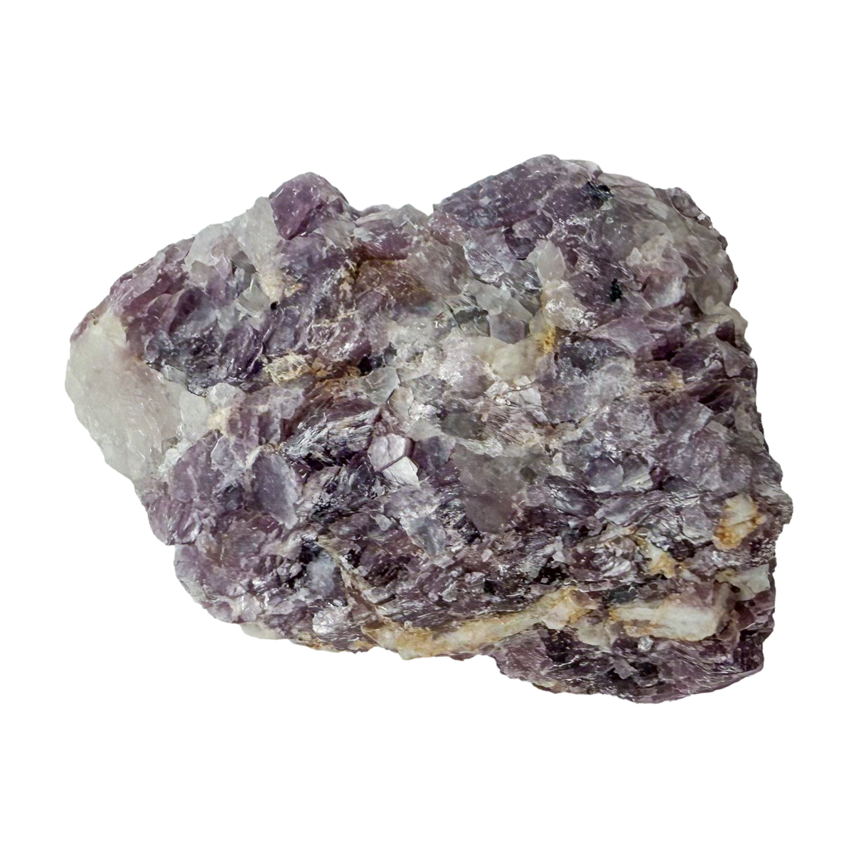 Lepidolite Crystal Specimen, AA grade, from Minas Gerais, Brazil, sixth view