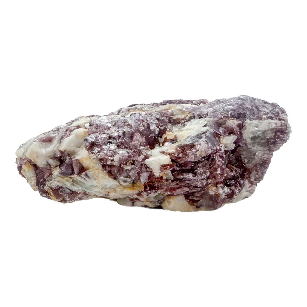 AA grade Lepidolite crystal specimen from Minas Gerais, Brazil, lavender and pink mica with shimmering layered plates