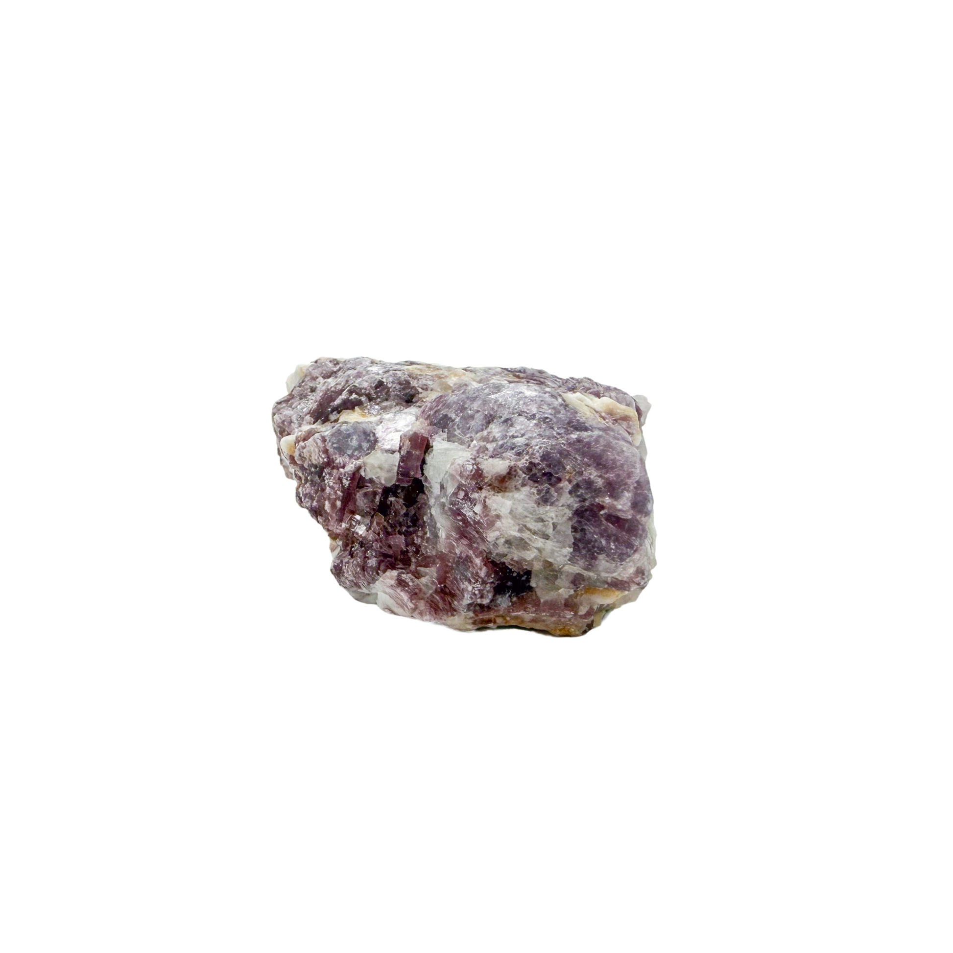 Lepidolite crystal specimen from Brazil, alternate view