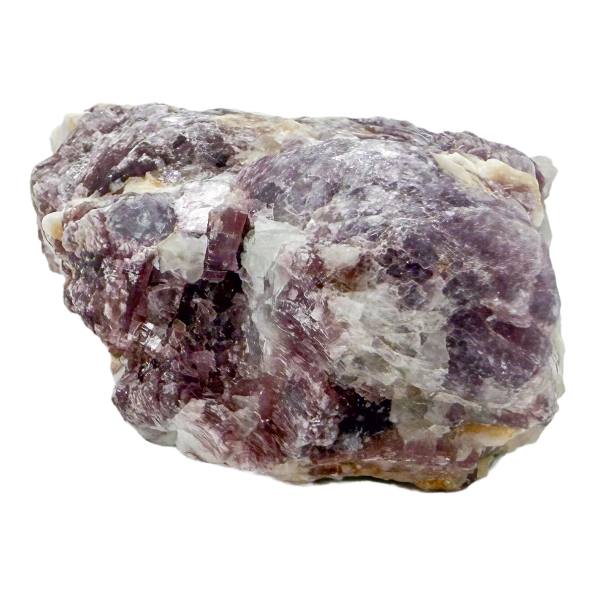 Lepidolite Crystal Specimen, AA grade, from Minas Gerais, Brazil, third view