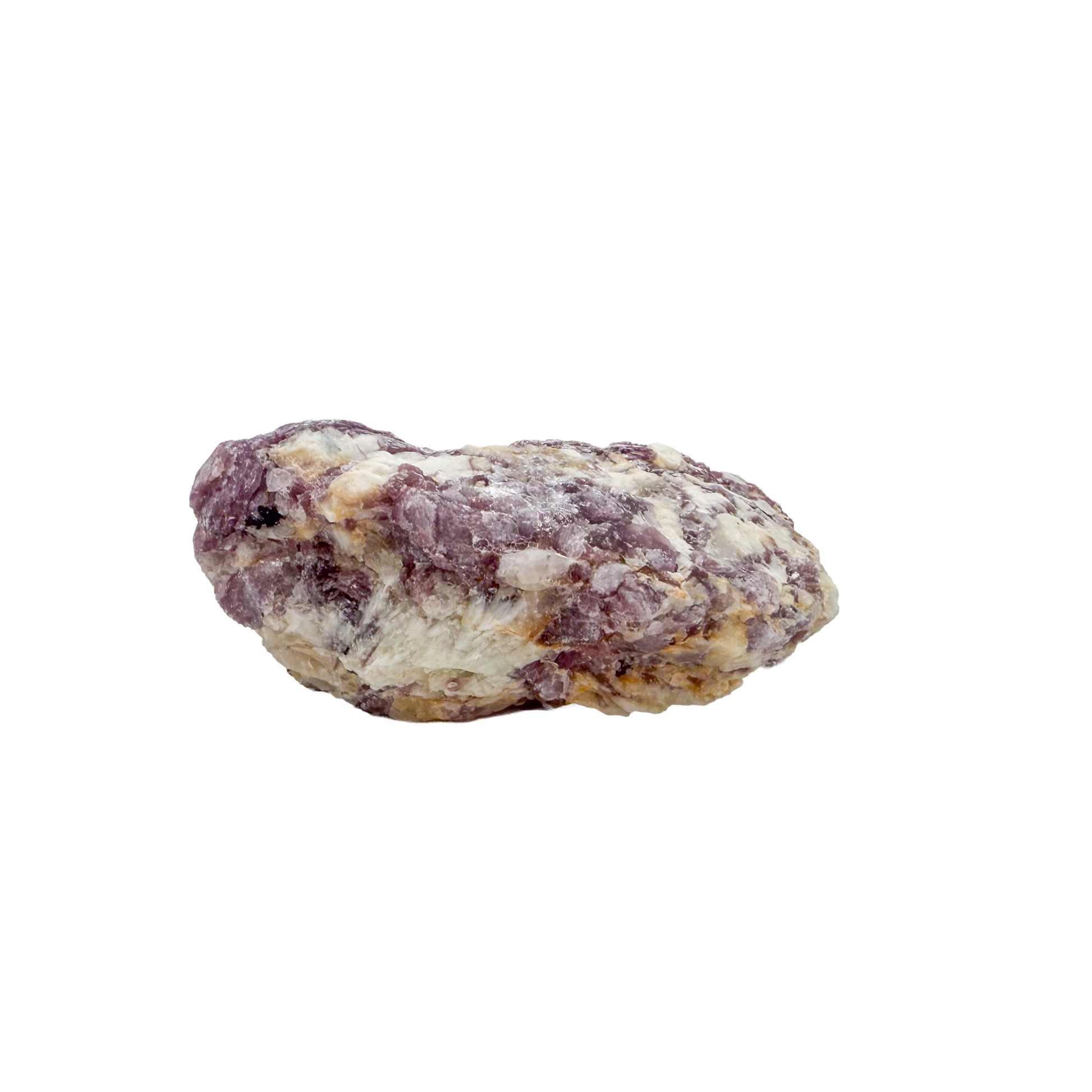 Lepidolite crystal specimen from Brazil, alternate view