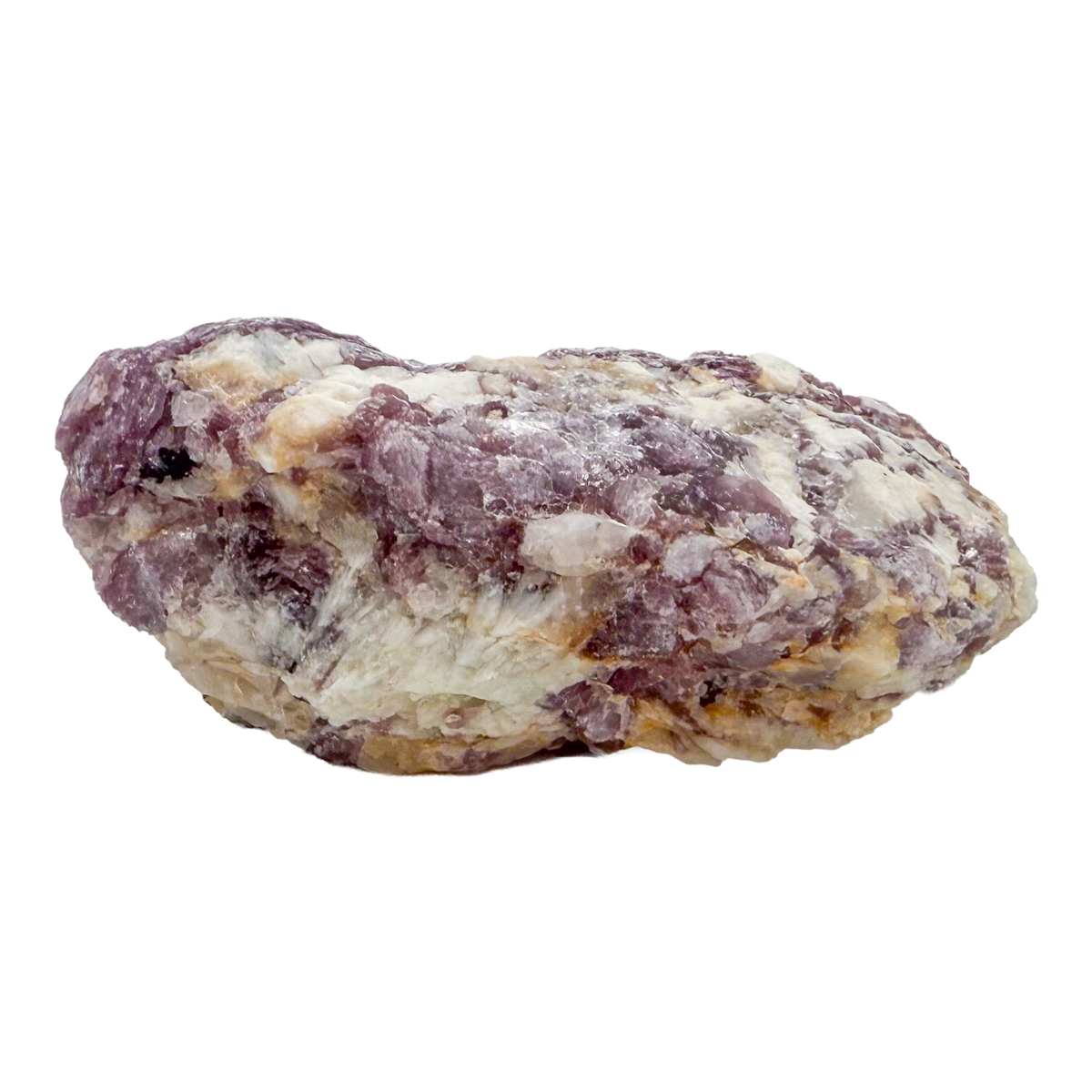 Lepidolite crystal specimen from Brazil, alternate view