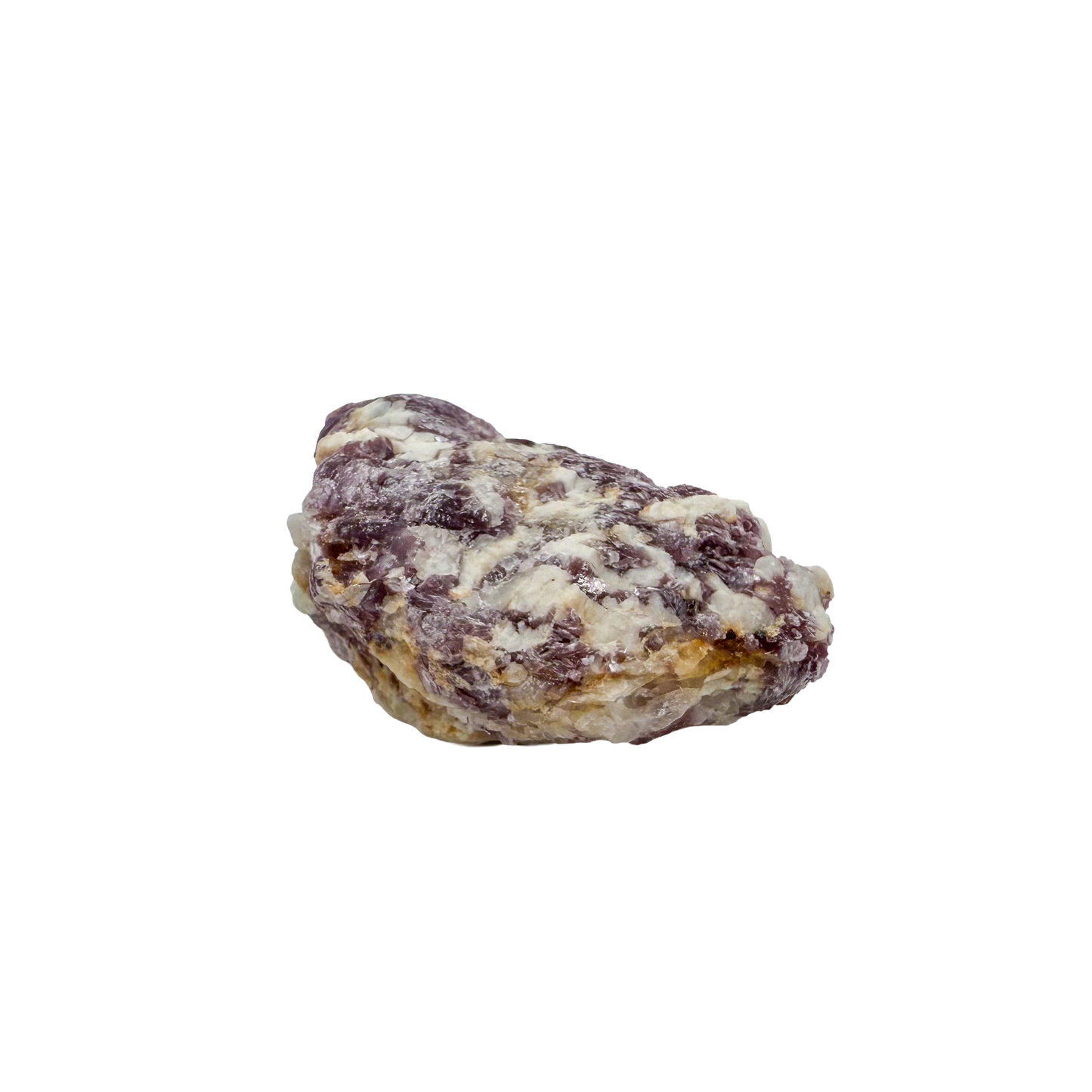 Lepidolite crystal specimen from Brazil, alternate view