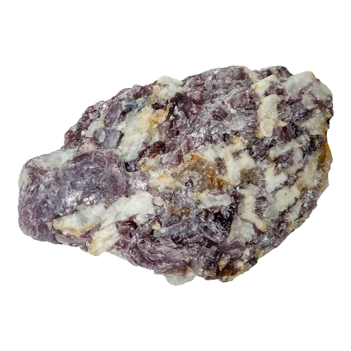 Lepidolite Crystal Specimen from Minas Gerais, Brazil, AA grade, fifth view