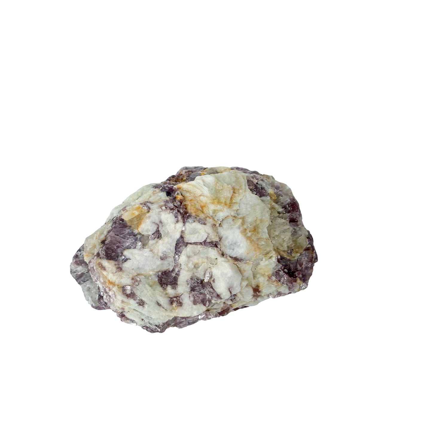Lepidolite crystal specimen from Brazil, alternate view