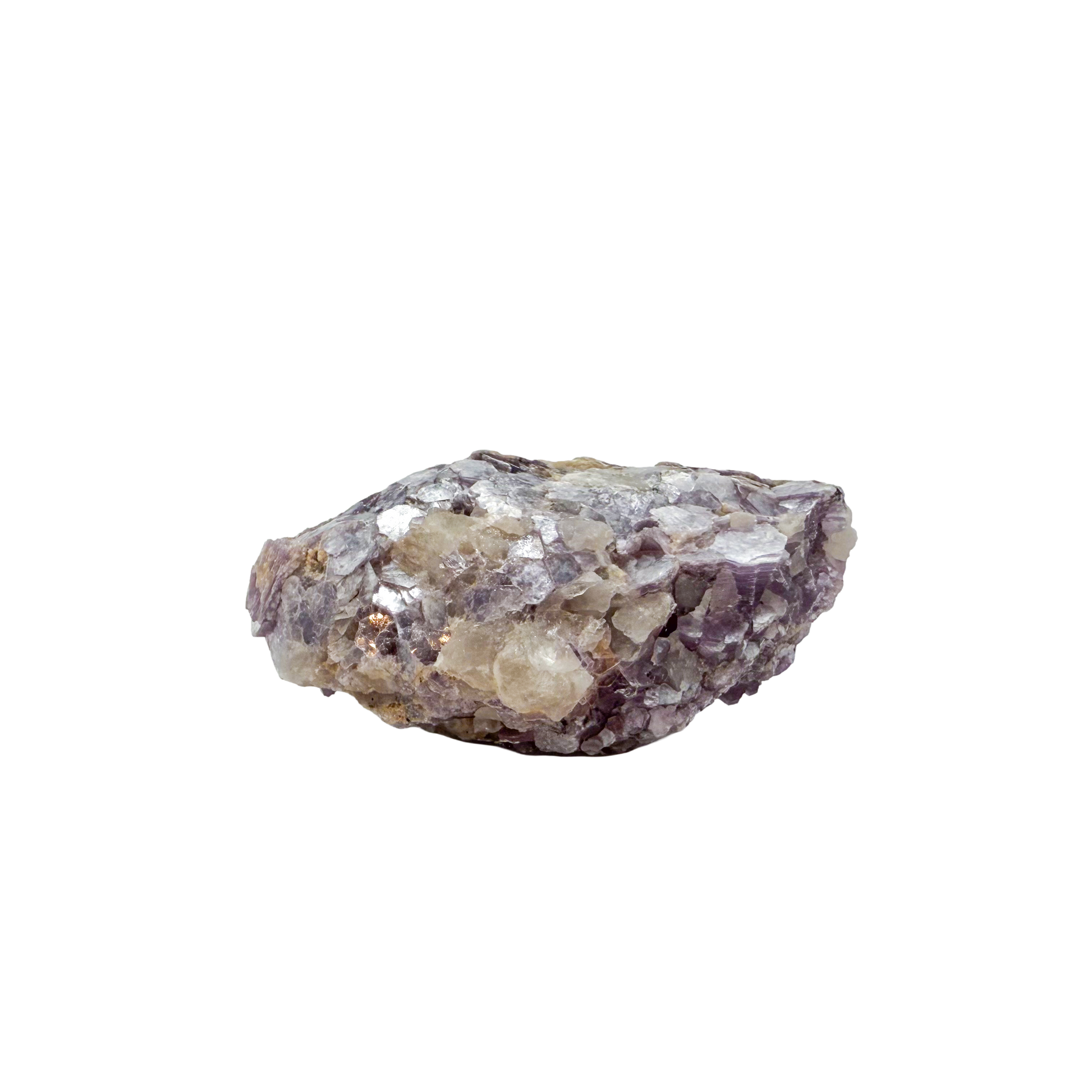 AA grade Lepidolite crystal specimen from Minas Gerais, Brazil, lavender and pink mica with shimmering layered plates