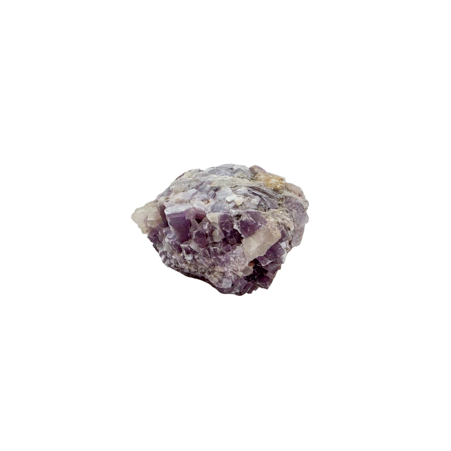 Lepidolite crystal specimen from Brazil, alternate view