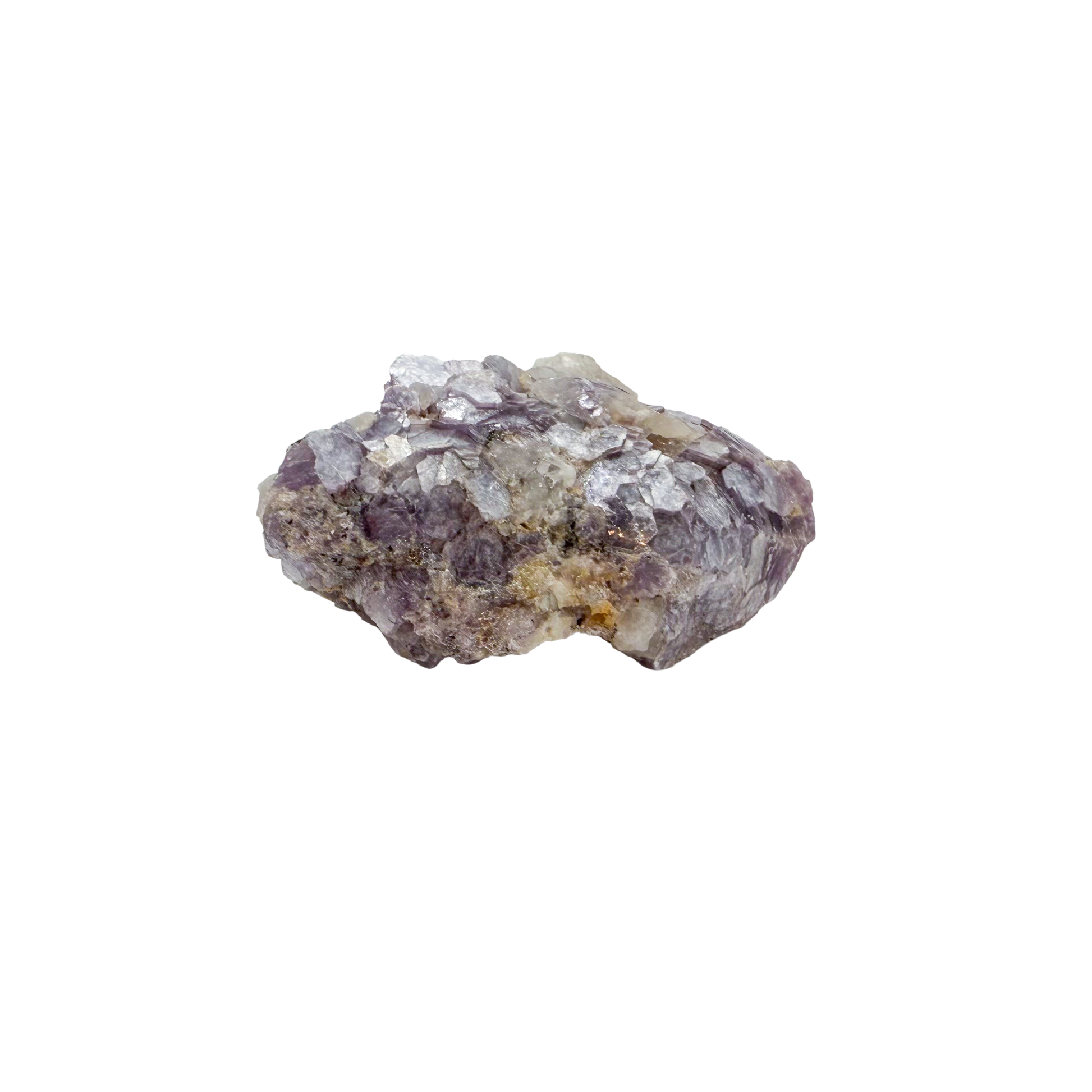 Lepidolite crystal specimen from Brazil, alternate view