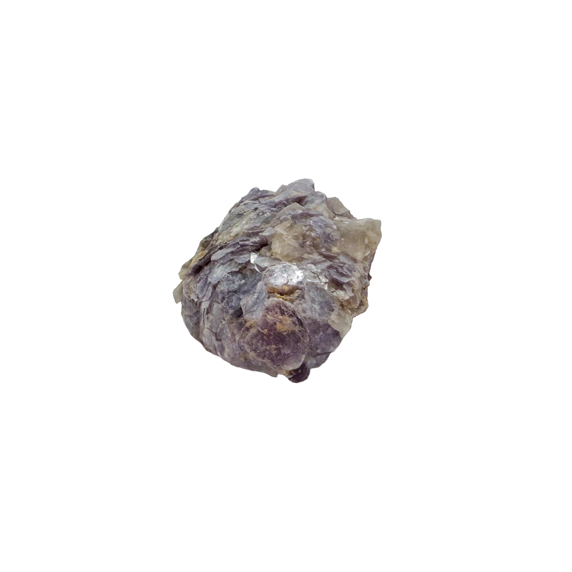 Lepidolite crystal specimen from Brazil, alternate view