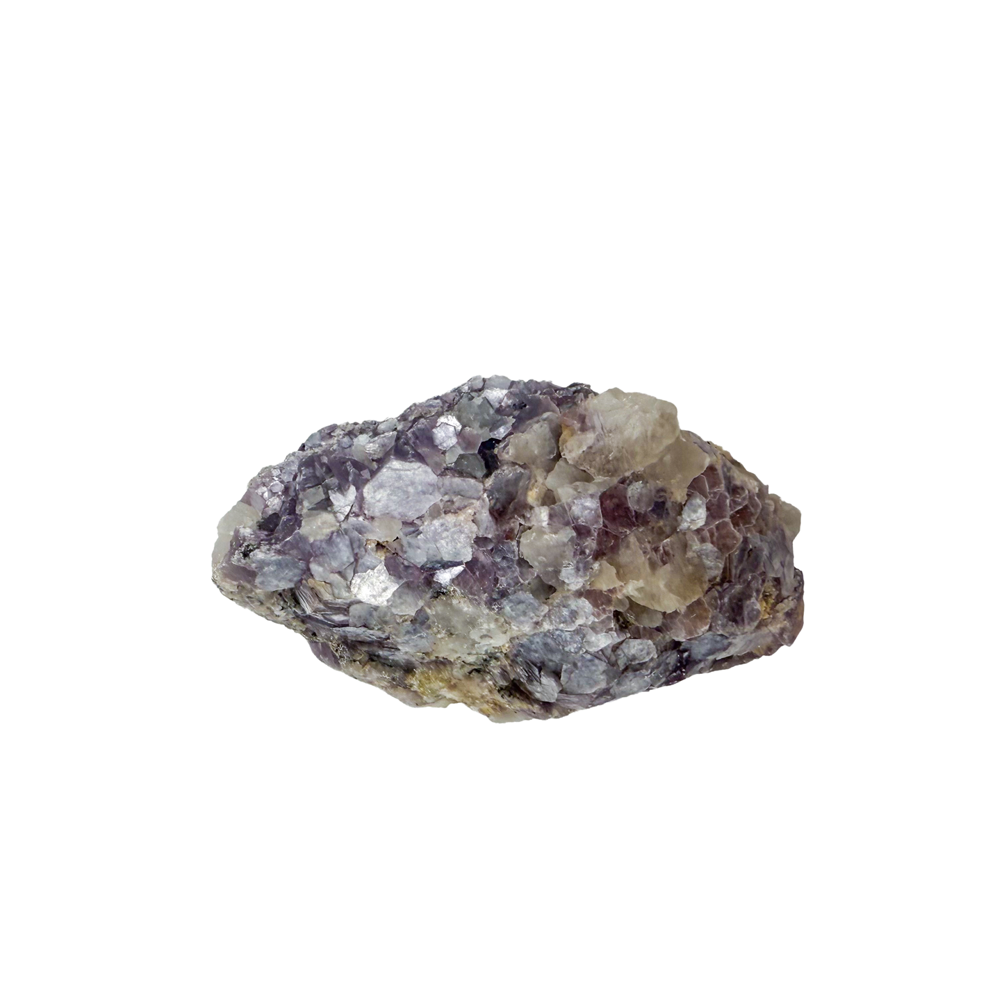 Lepidolite crystal specimen from Brazil, alternate view