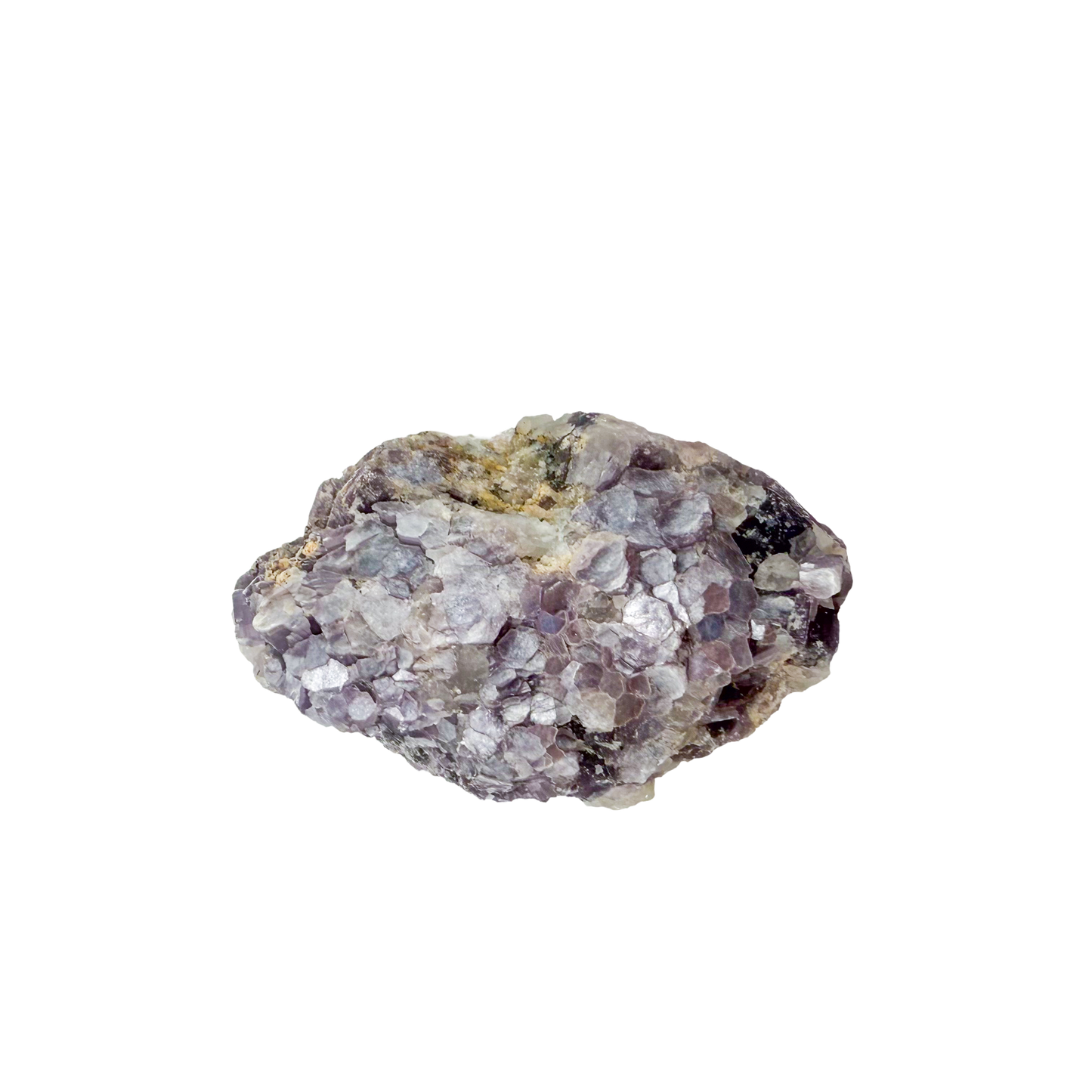 Lepidolite crystal specimen from Brazil, alternate view