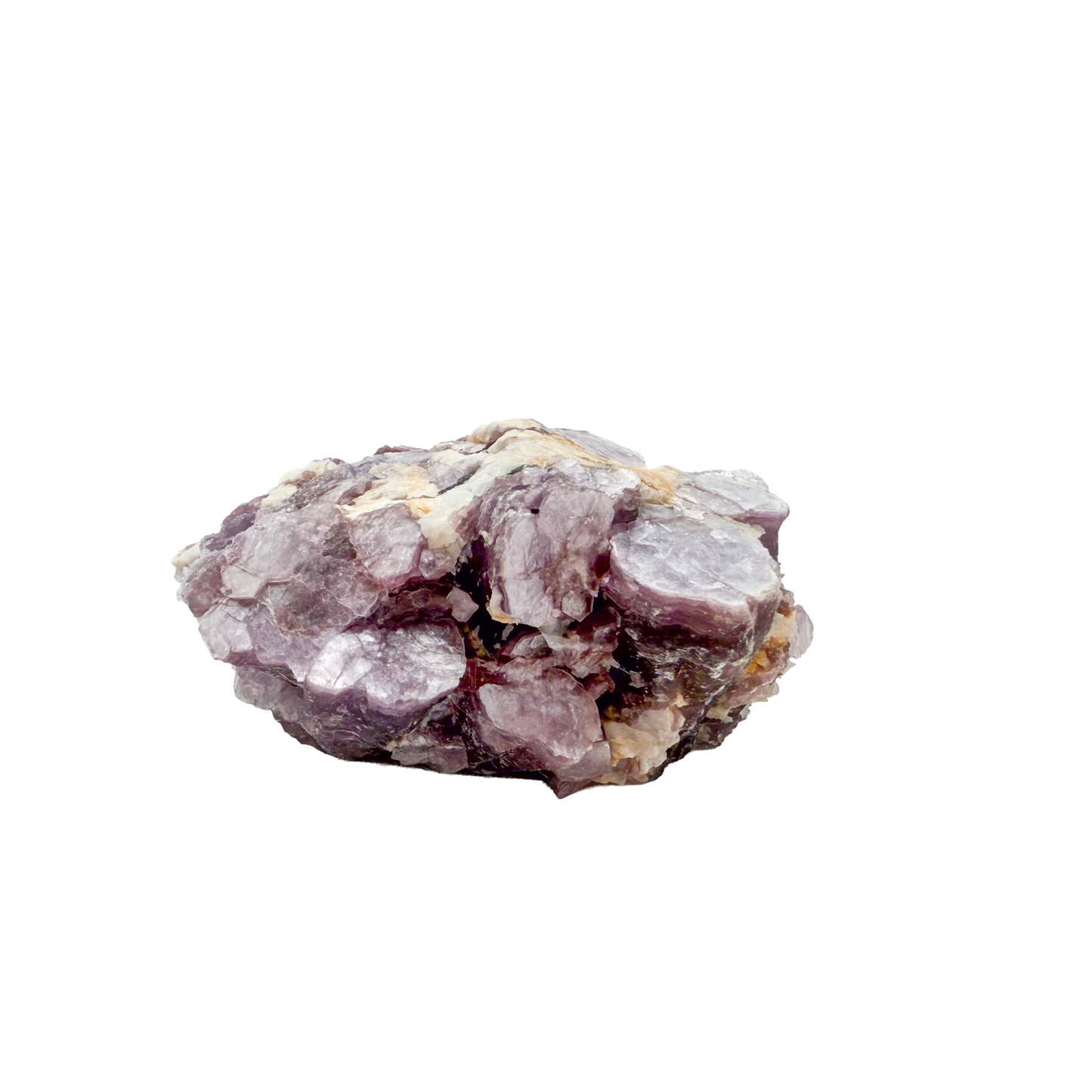 AA grade Lepidolite crystal specimen from Minas Gerais, Brazil, lavender and pink mica with shimmering layered plates