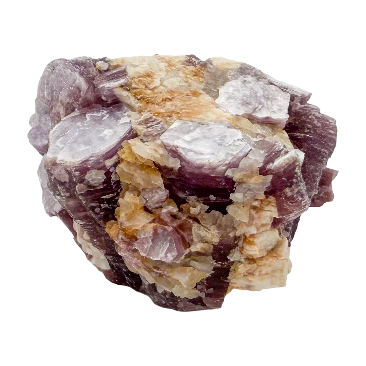 Lepidolite Crystal Specimen, AA grade, from Minas Gerais, Brazil, third view