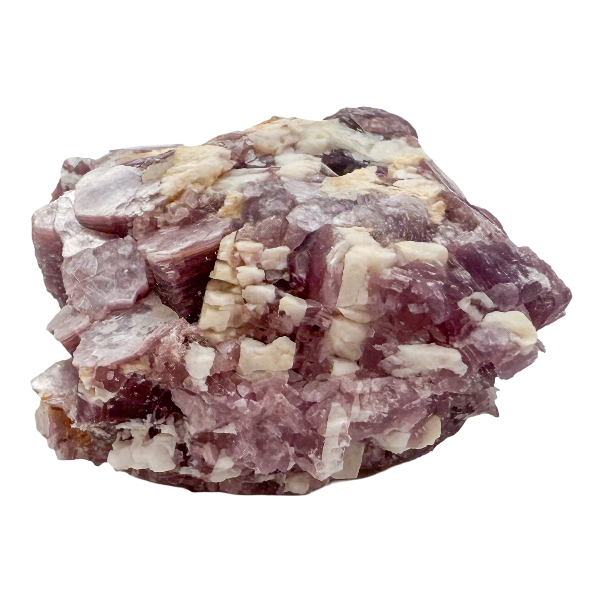 Fourth view of Lepidolite Crystal Specimen, AA grade, Minas Gerais, Brazil