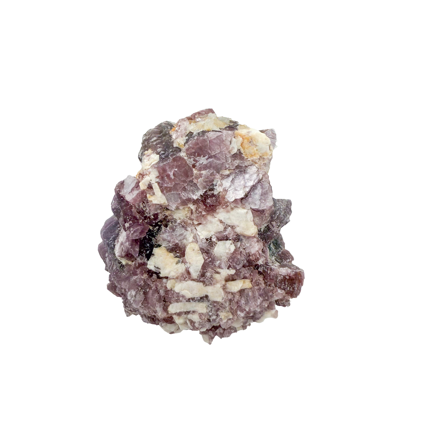 Lepidolite crystal specimen from Brazil, alternate view