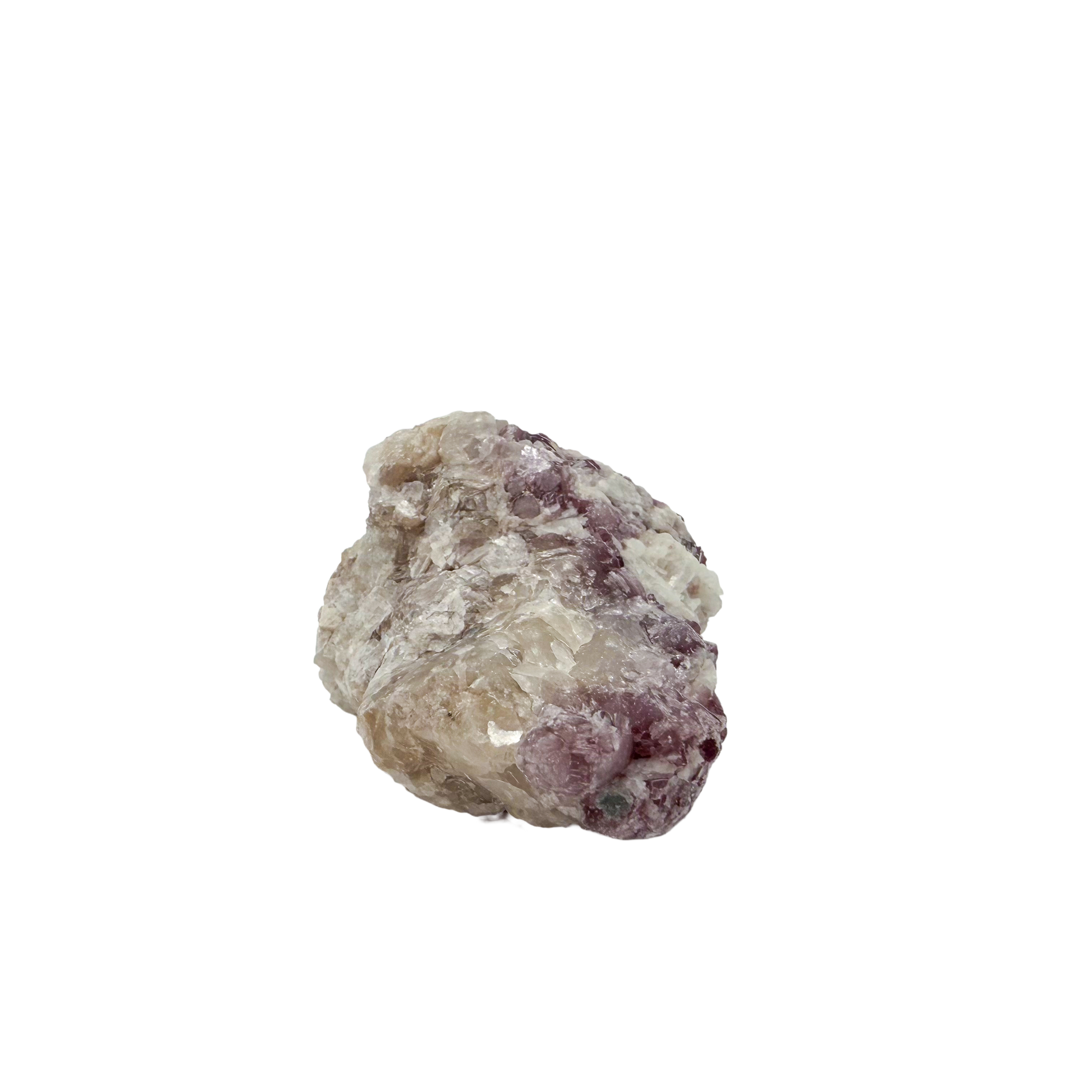 Lepidolite crystal specimen from Brazil, alternate view