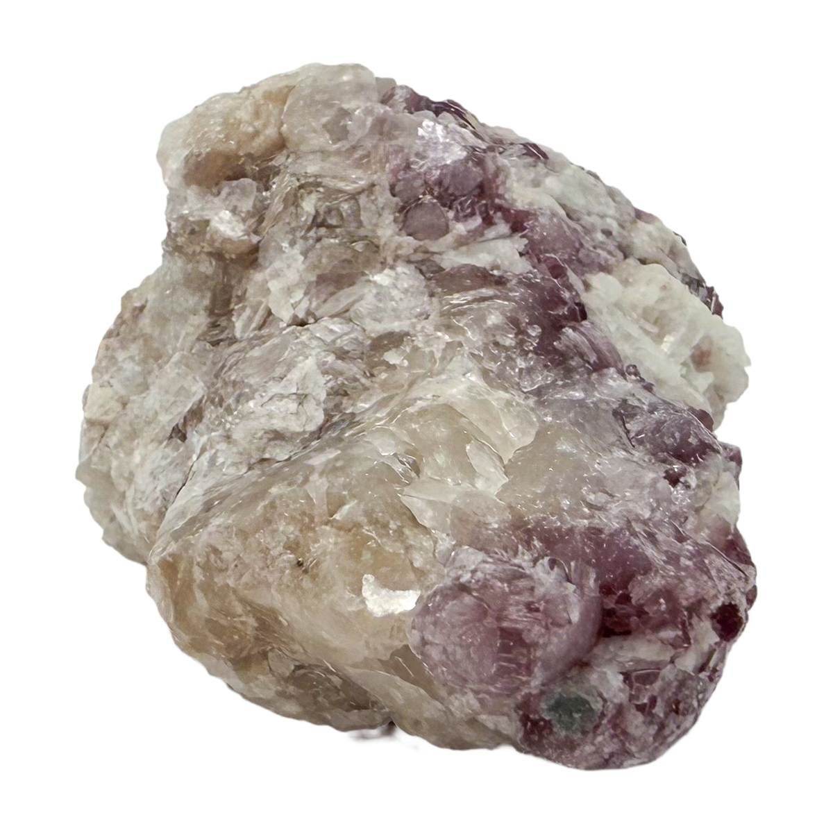Lepidolite Crystal Specimen, AA grade, from Minas Gerais, Brazil, third view