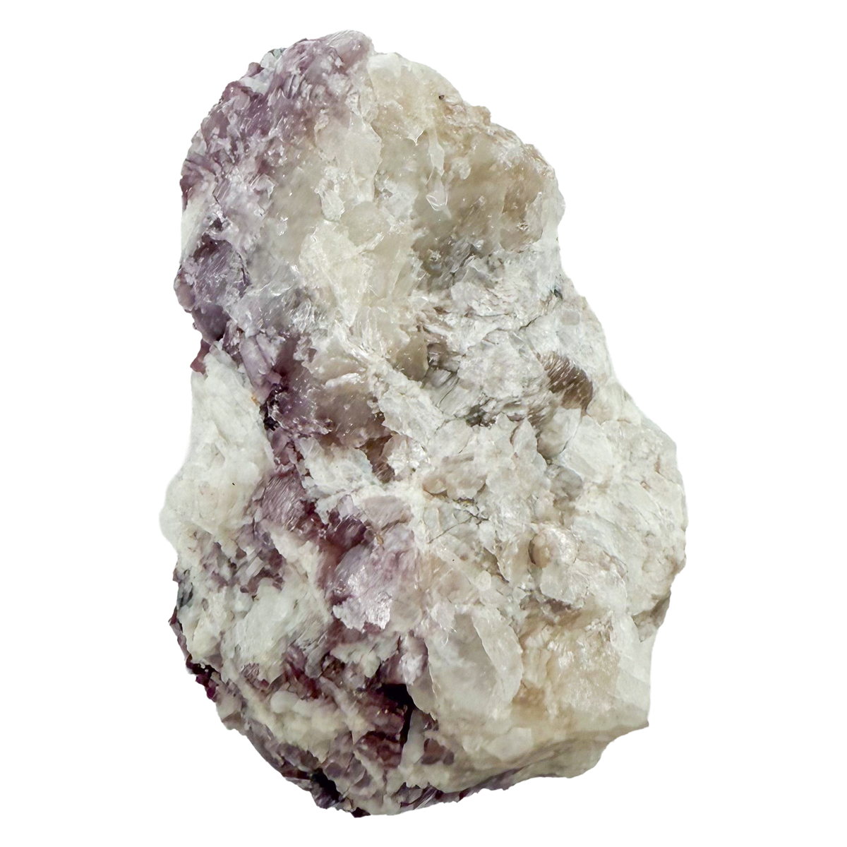 Lepidolite Crystal Specimen from Minas Gerais, Brazil, AA grade, fifth view