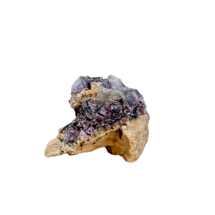 AA grade Lepidolite crystal specimen from Minas Gerais, Brazil, lavender and pink mica with shimmering layered plates
