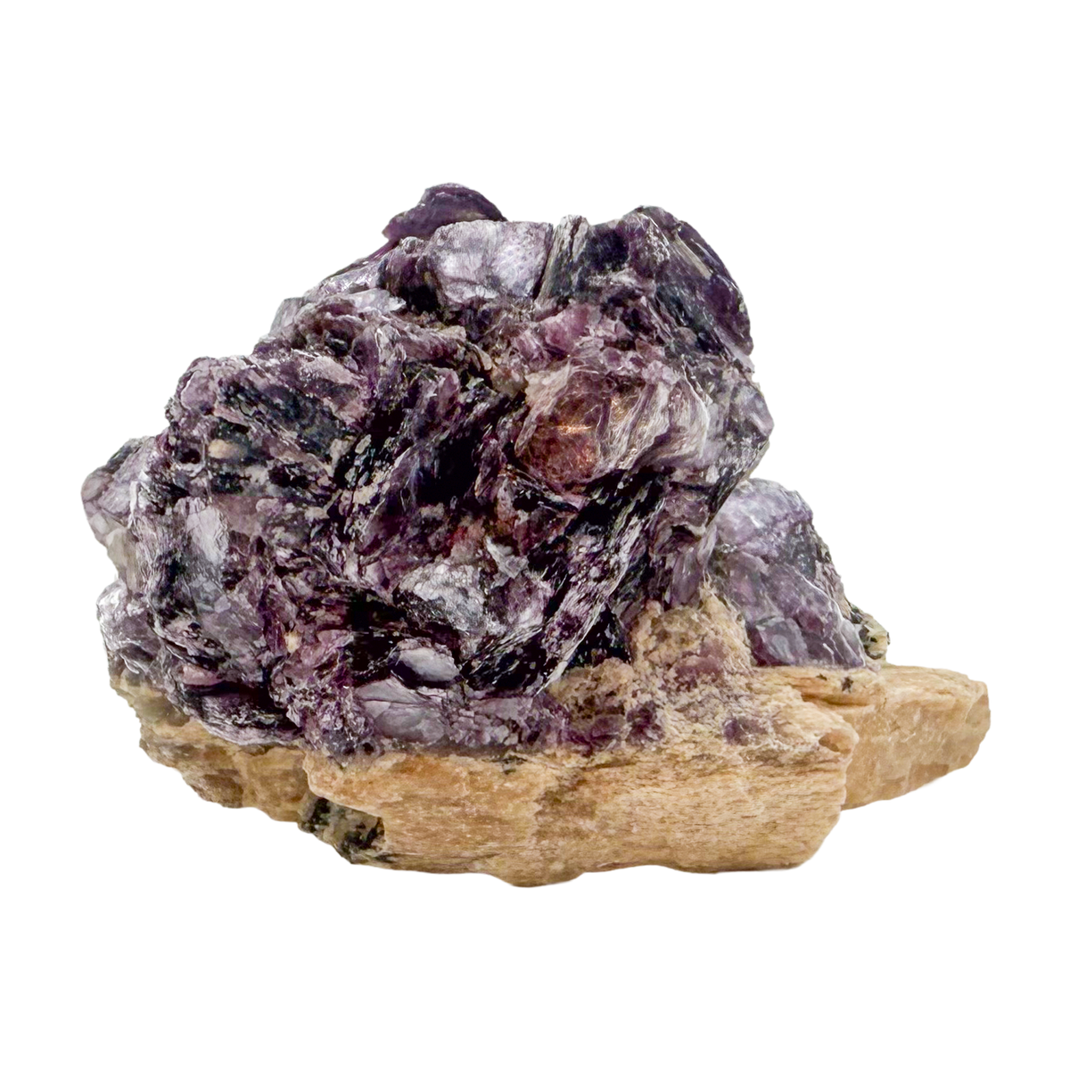 Fourth view of Lepidolite Crystal Specimen, AA grade, Minas Gerais, Brazil
