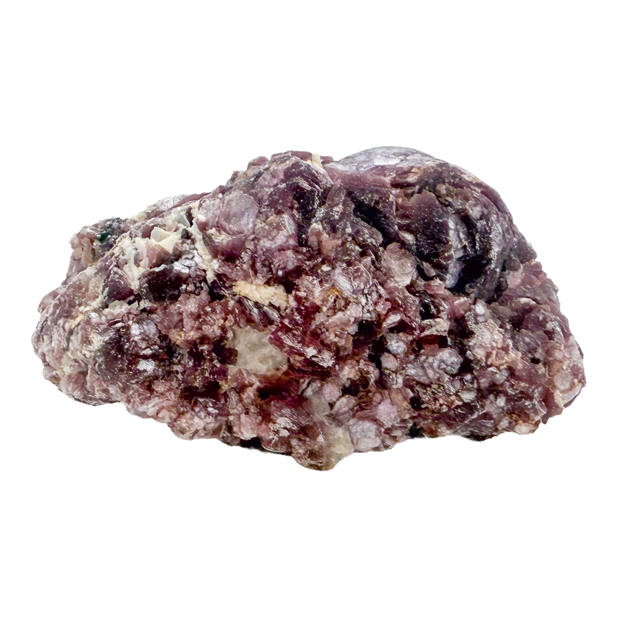 AA grade Lepidolite crystal specimen from Minas Gerais, Brazil, lavender and pink mica with shimmering layered plates