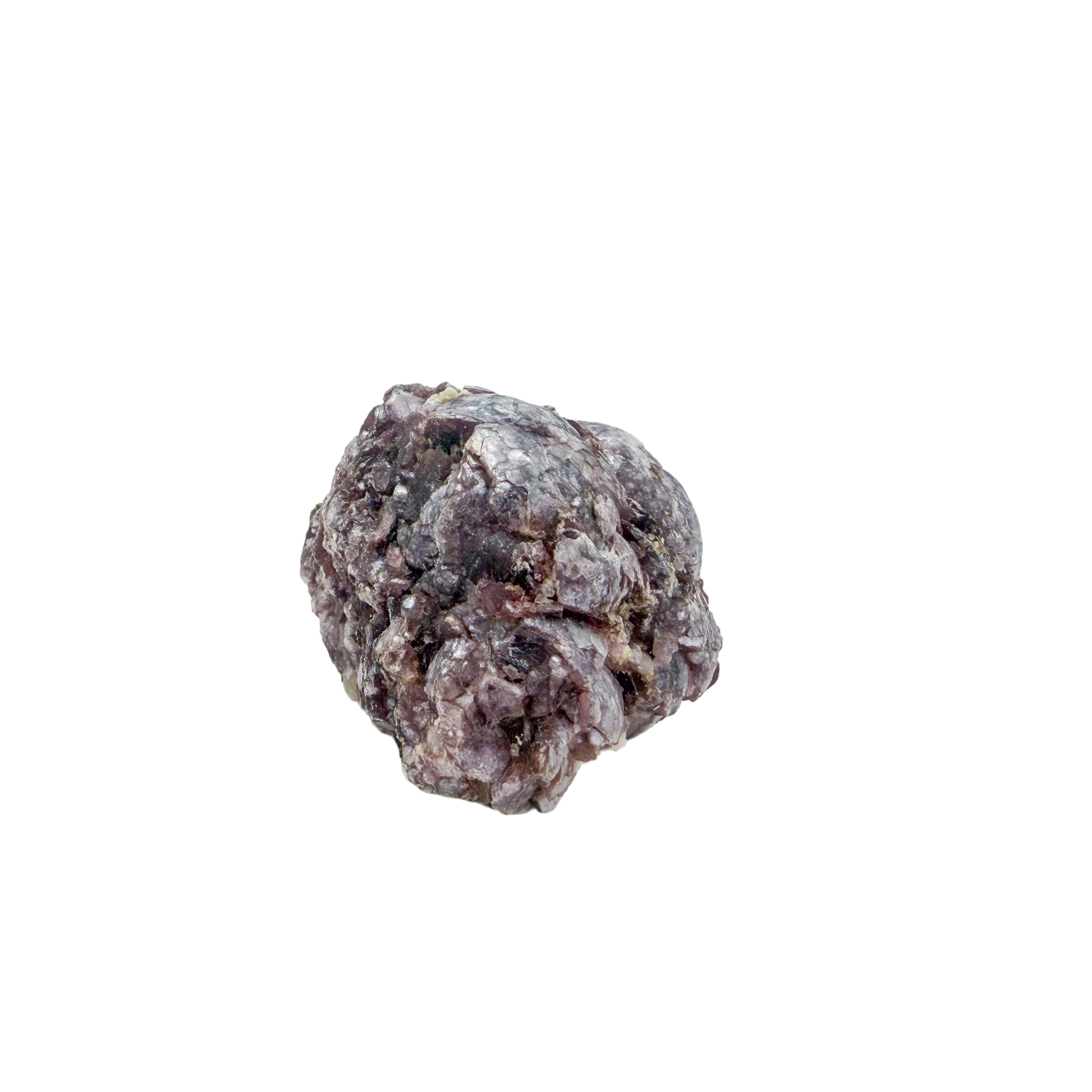 Lepidolite crystal specimen from Brazil, alternate view