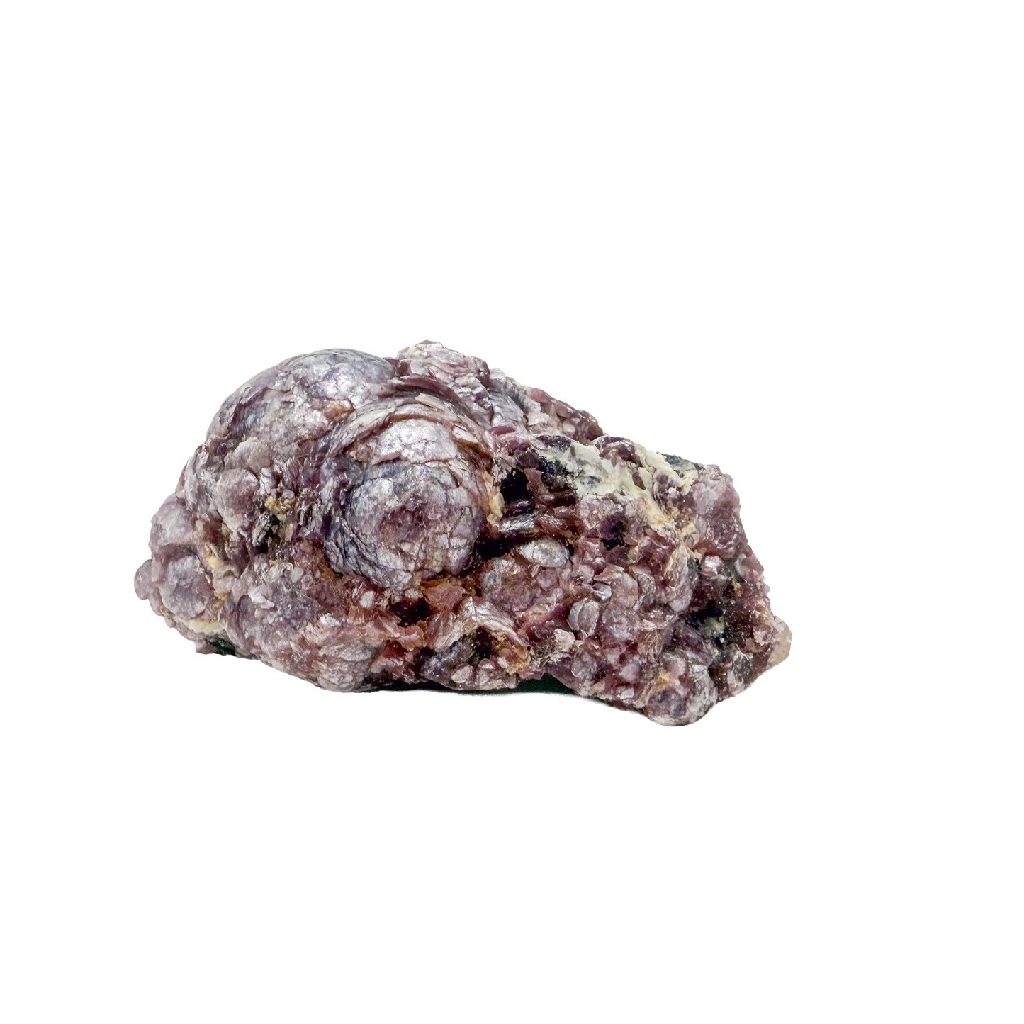 Lepidolite crystal specimen from Brazil, alternate view