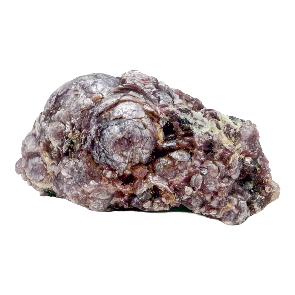Lepidolite Crystal Specimen, AA grade, from Minas Gerais, Brazil, third view