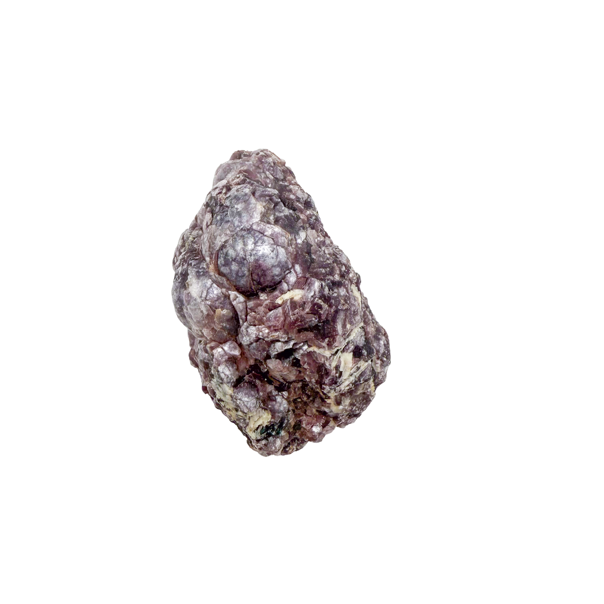 Lepidolite crystal specimen from Brazil, alternate view