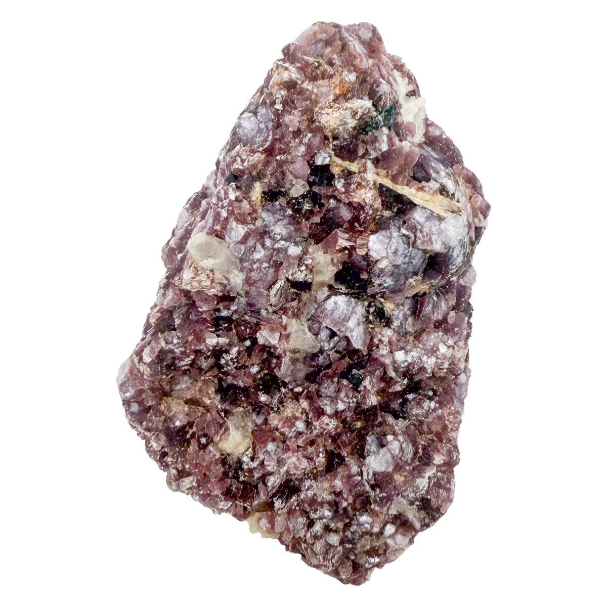 Lepidolite Crystal Specimen, AA grade, from Minas Gerais, Brazil, sixth view