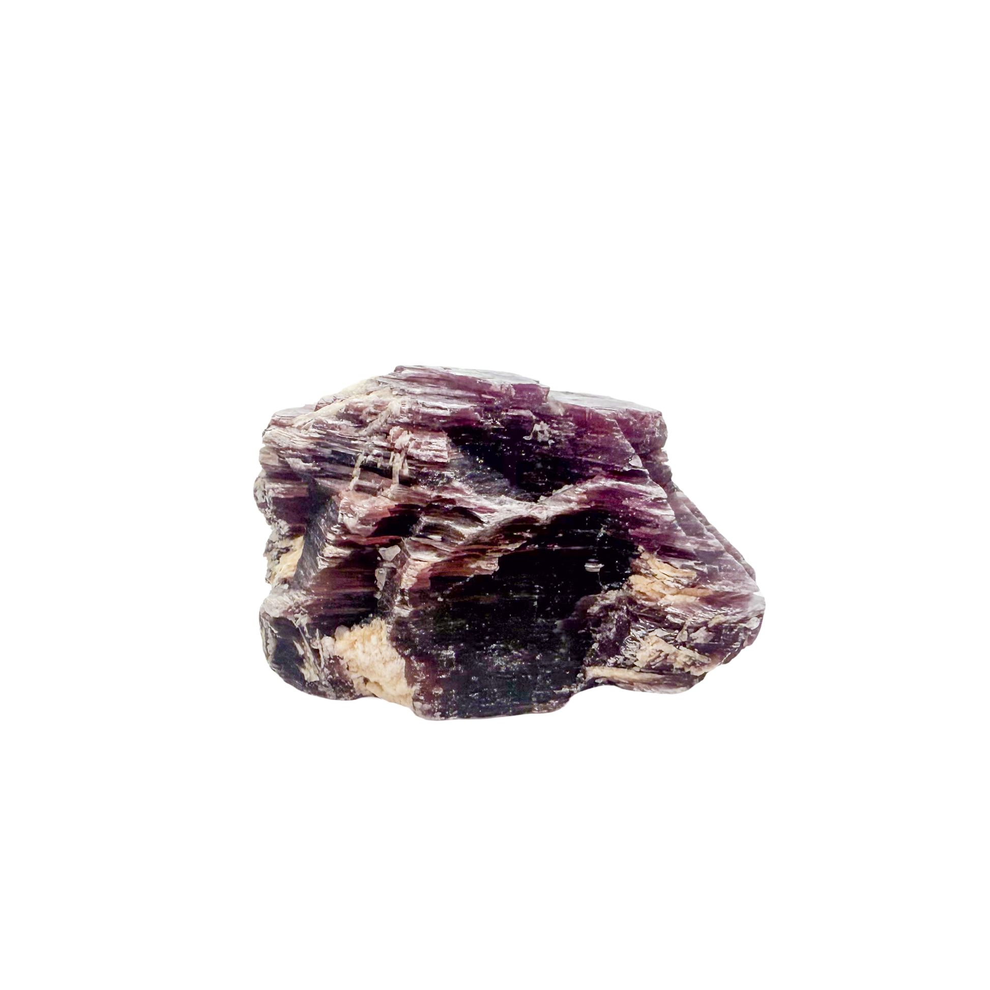 AA grade Lepidolite crystal specimen from Minas Gerais, Brazil, lavender and pink mica with shimmering layered plates