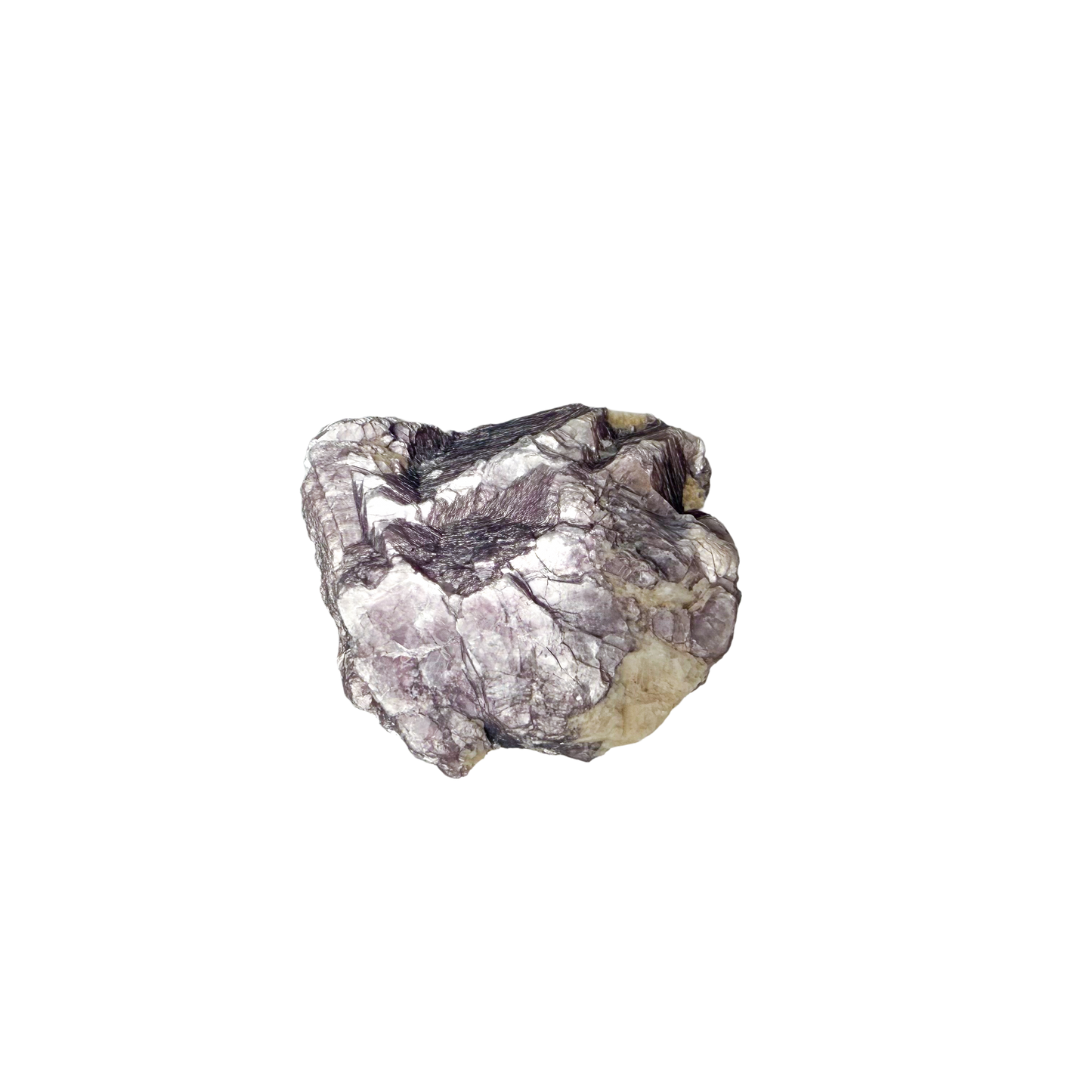 Lepidolite crystal specimen from Brazil, alternate view