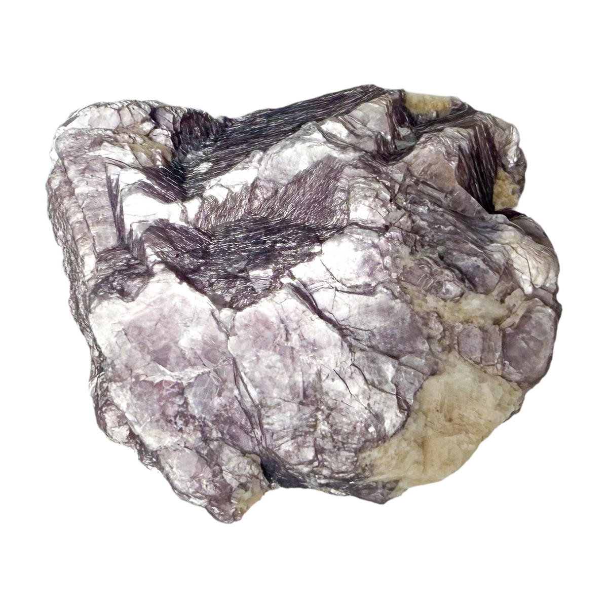 Lepidolite Crystal Specimen from Minas Gerais, Brazil, AA grade, fifth view