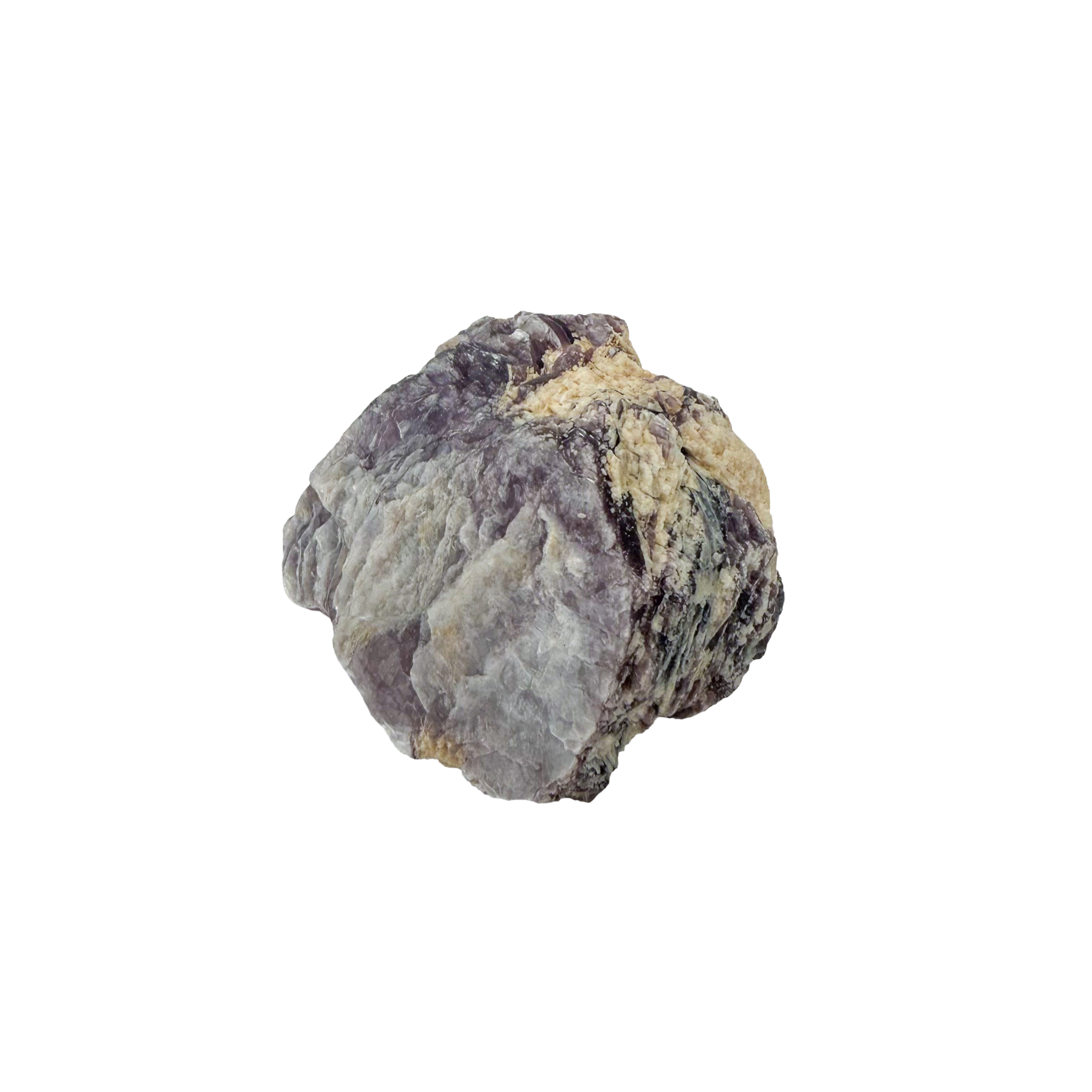 Lepidolite crystal specimen from Brazil, alternate view