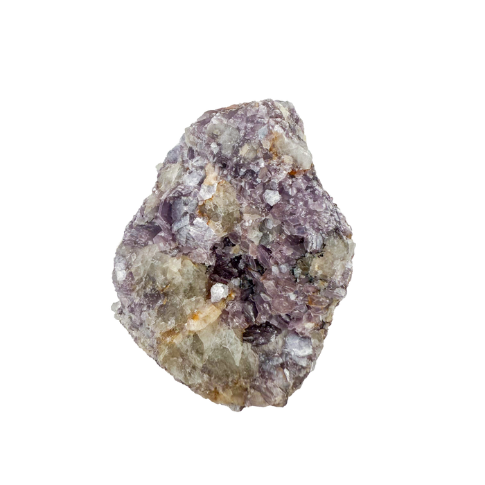 Lepidolite Crystal Specimen, AA grade, from Minas Gerais, Brazil, sixth view
