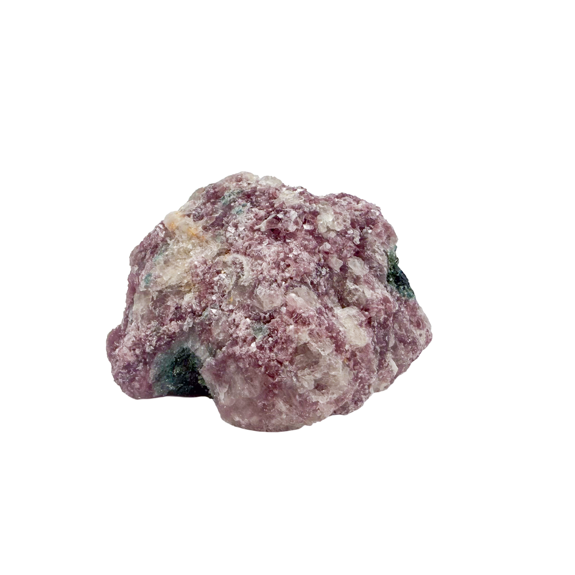 Lepidolite crystal specimen from Brazil, alternate view