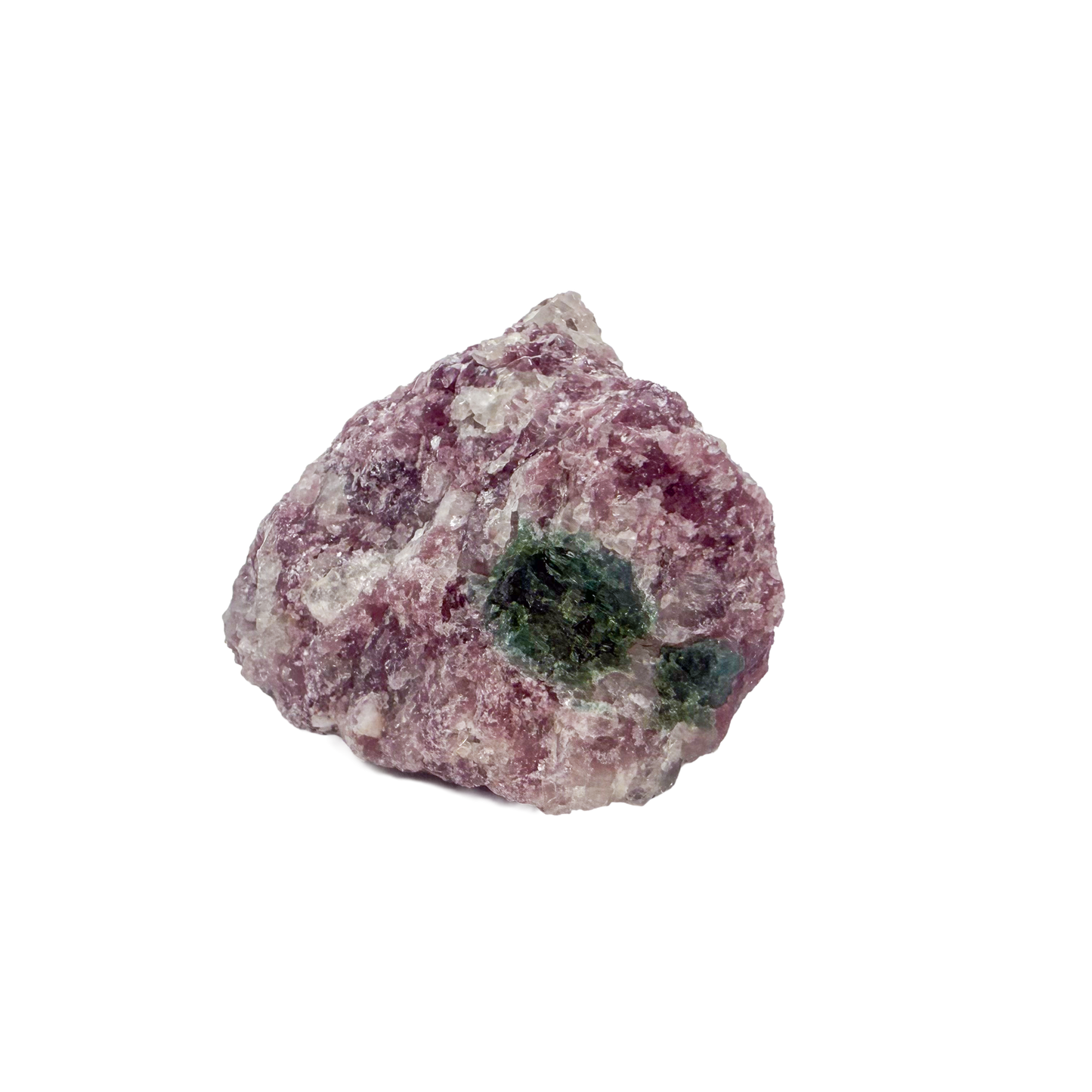 Lepidolite crystal specimen from Brazil, alternate view