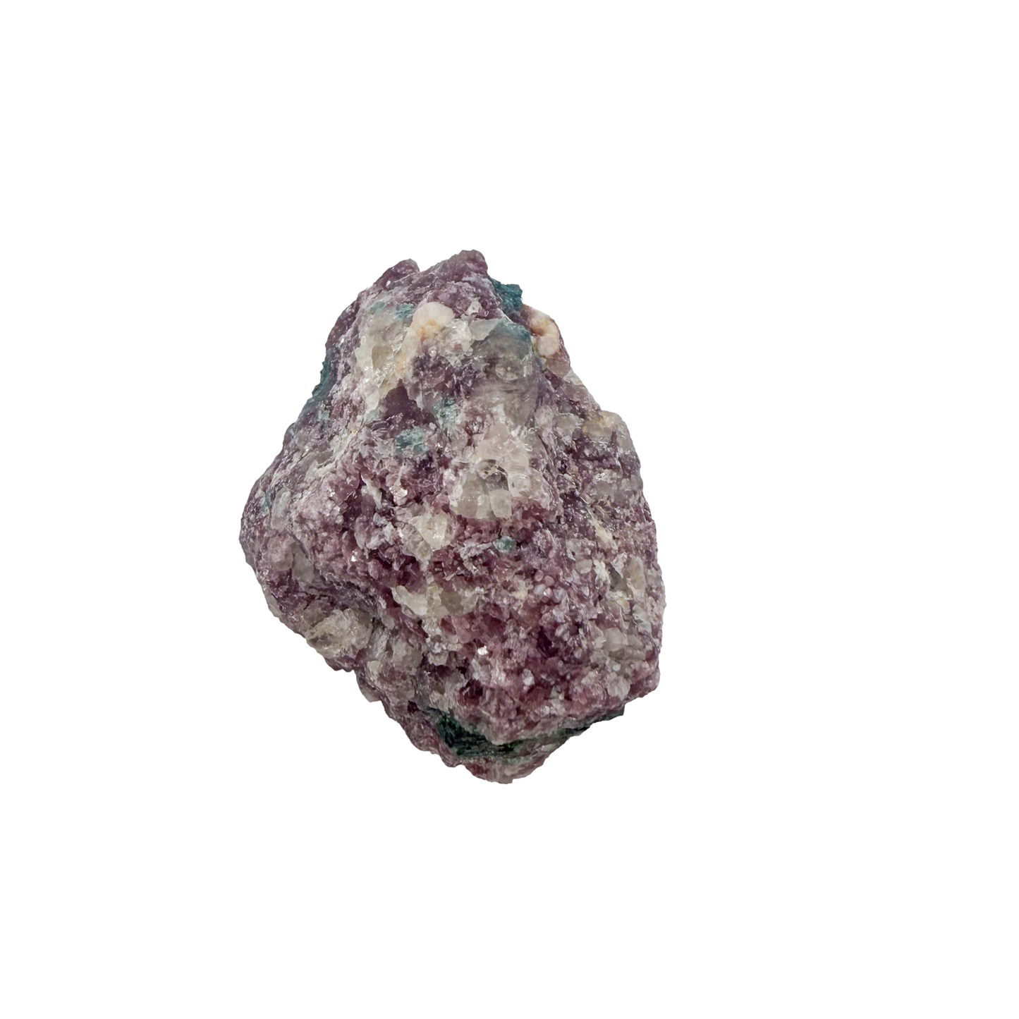 Lepidolite crystal specimen from Brazil, alternate view