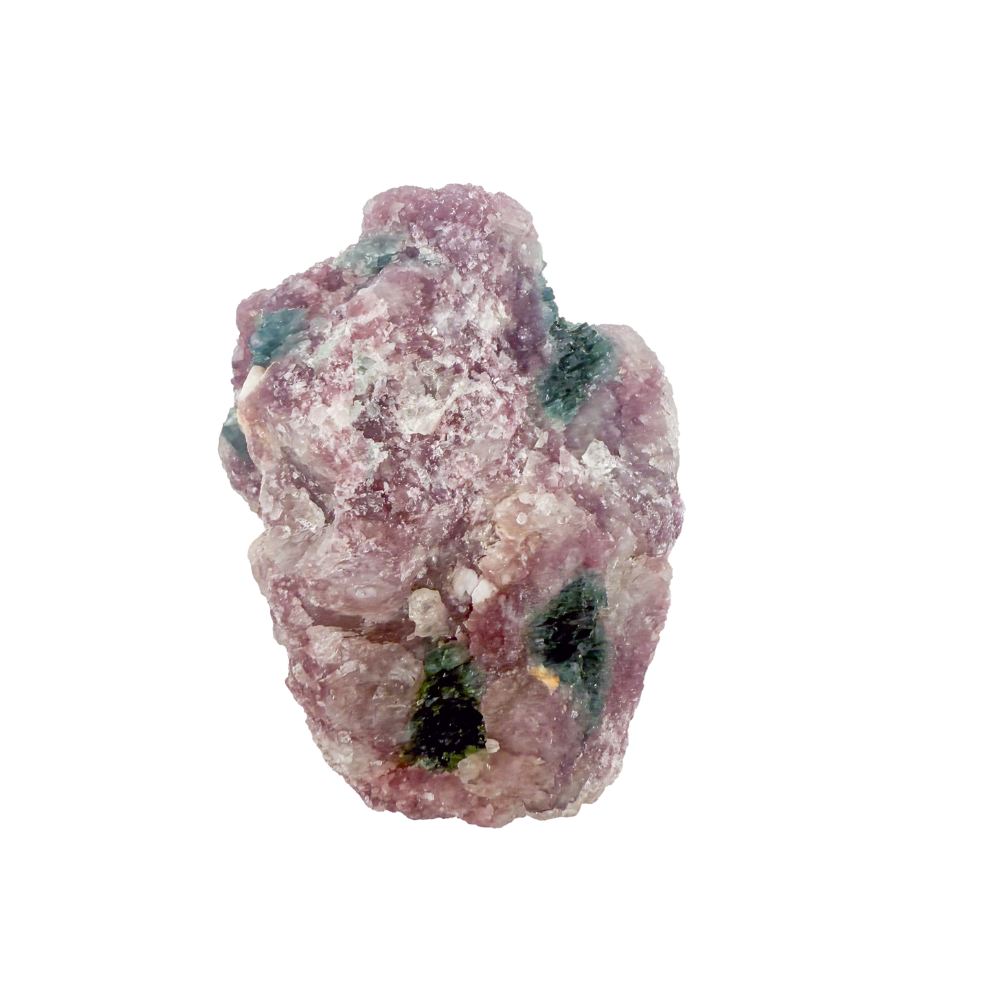 Lepidolite crystal specimen from Brazil, alternate view