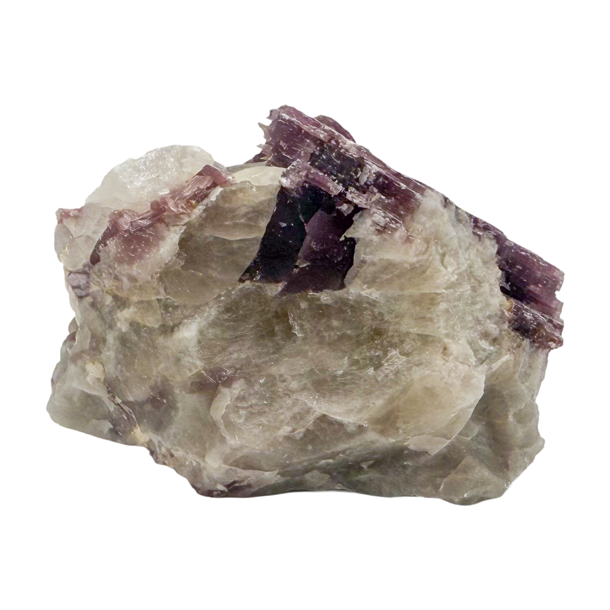 AA grade Lepidolite crystal specimen from Minas Gerais, Brazil, lavender and pink mica with shimmering layered plates